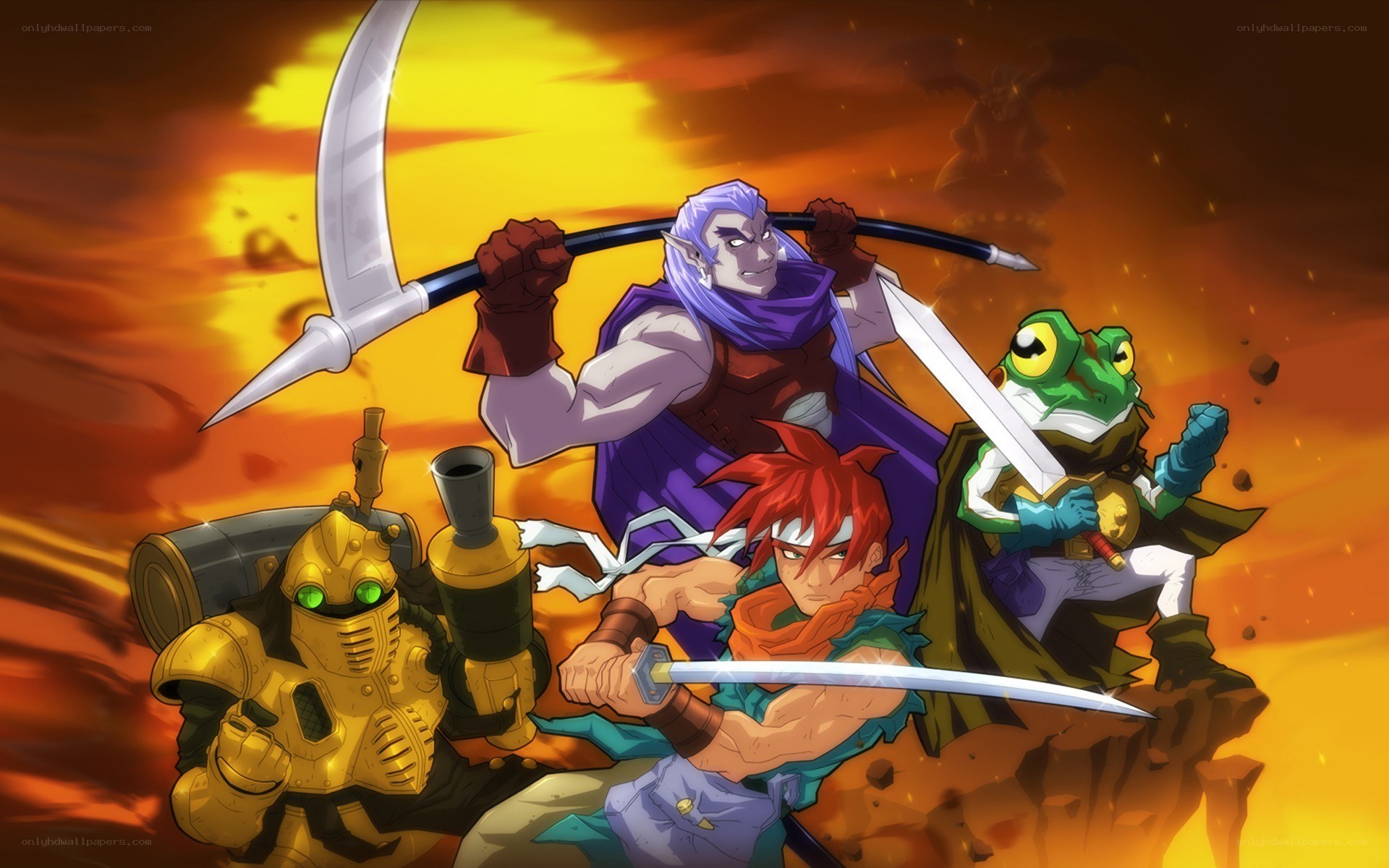 fantasy adventure characters
