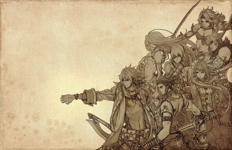 fantasy adventure group art