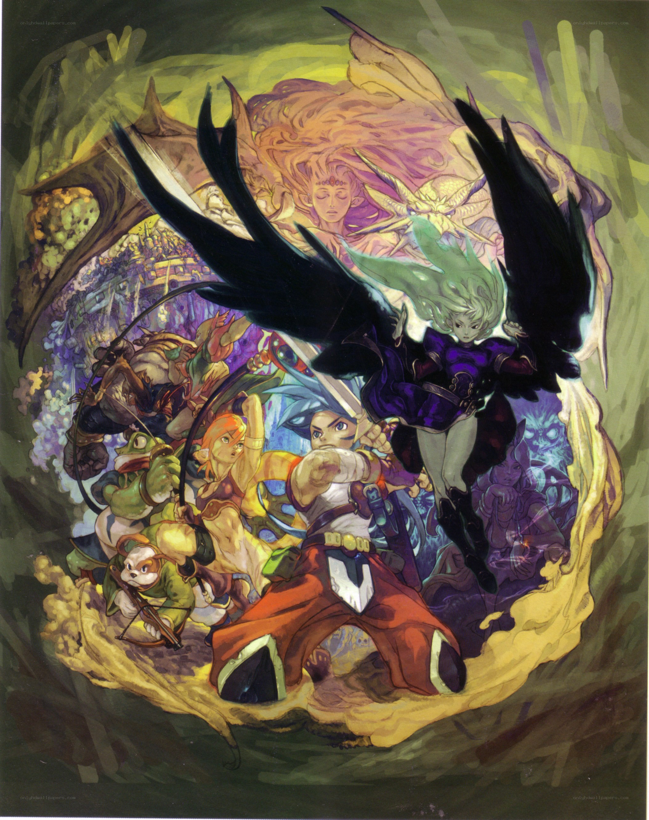 fantasy adventure group portrait
