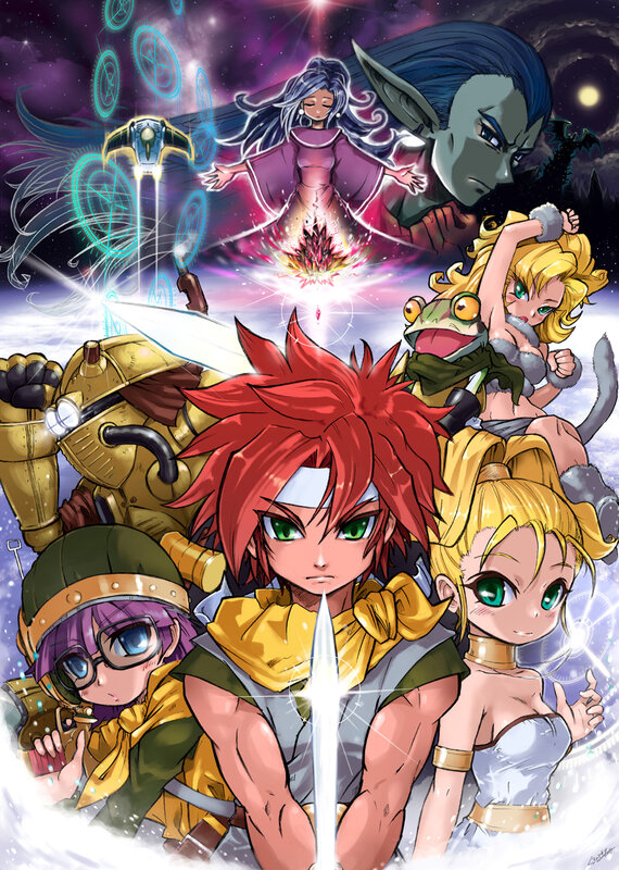 fantasy adventure group portrait