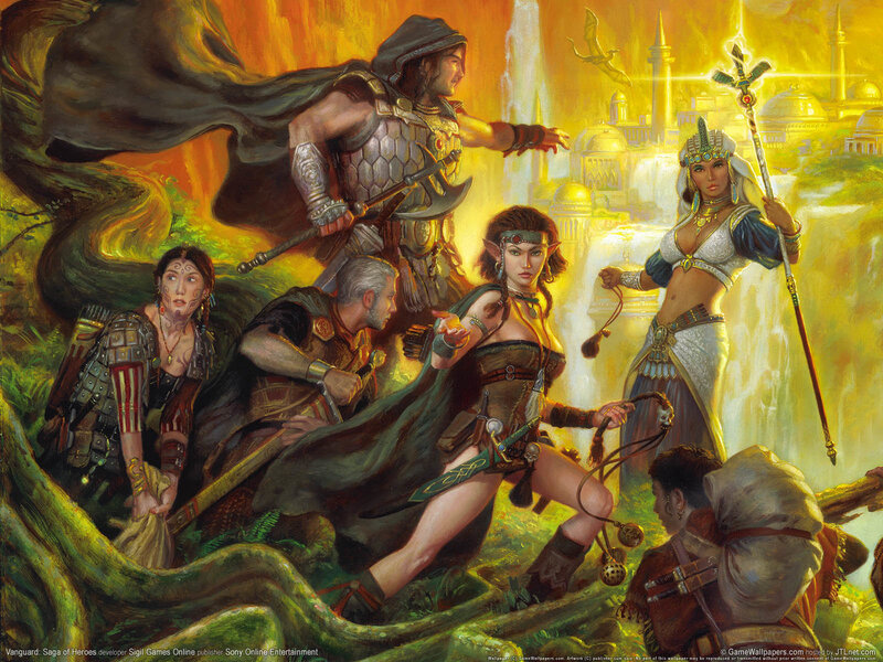 Fantasy adventure party