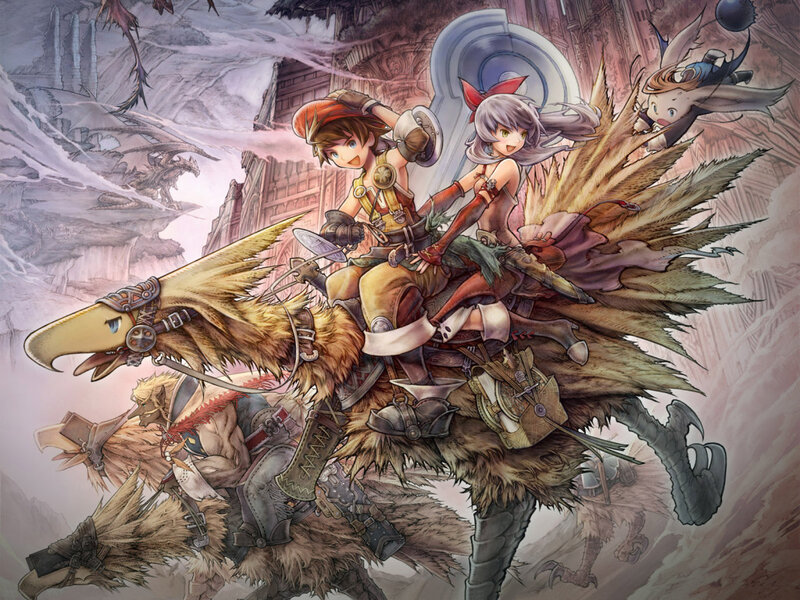 Fantasy adventure with bird mounts