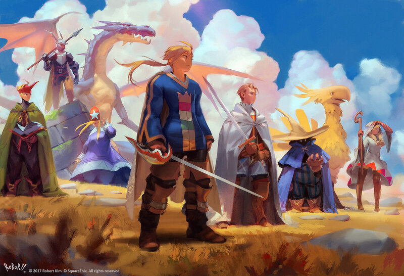 Fantasy Adventurers — Blue, Adventurous