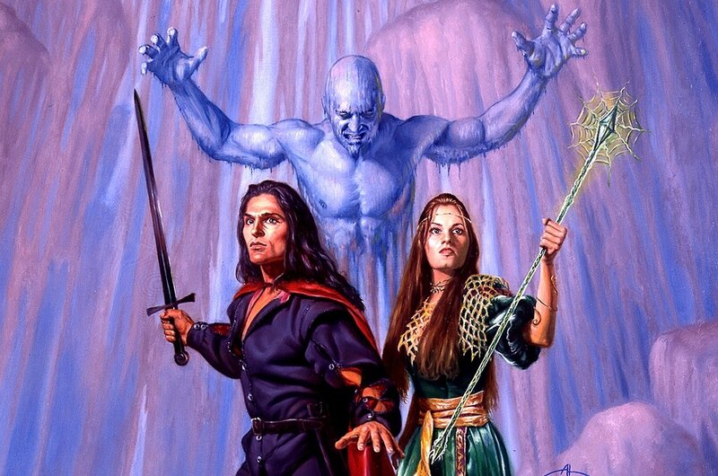 Fantasy adventurers face a ghostly foe