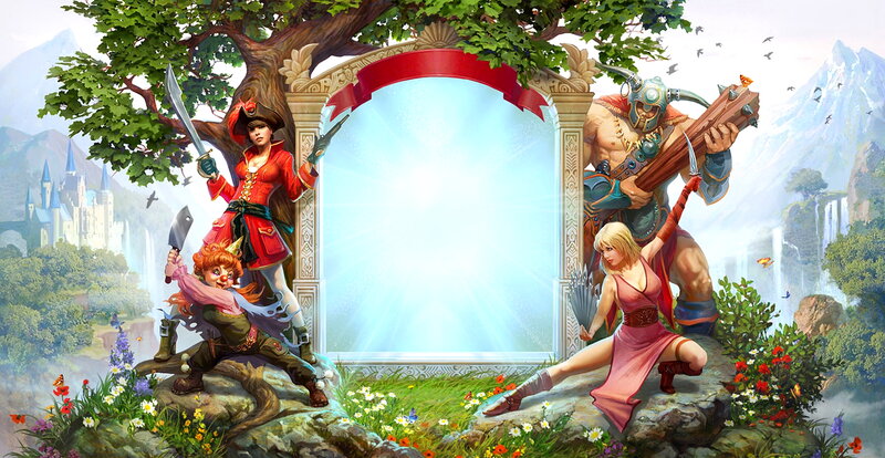 Fantasy Adventurers — Green, Adventurous