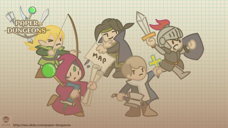 Fantasy Adventurers — Green, Playful, Digital Art, Map