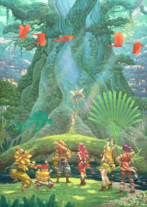 Fantasy Adventurers in Jungle