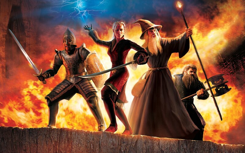 Fantasy Adventurers — Orange, Dramatic
