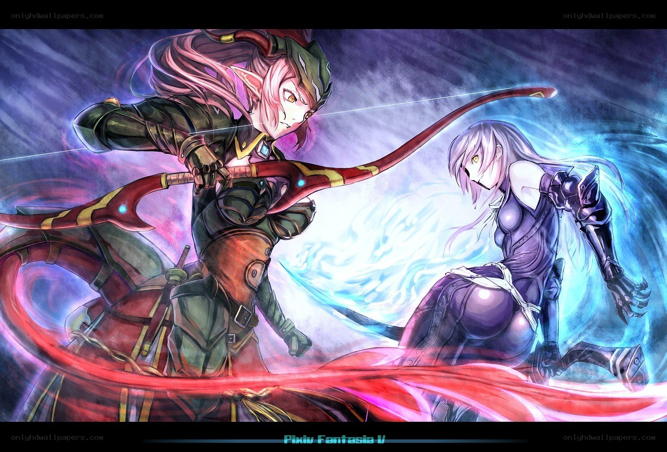 Fantasy archer battle