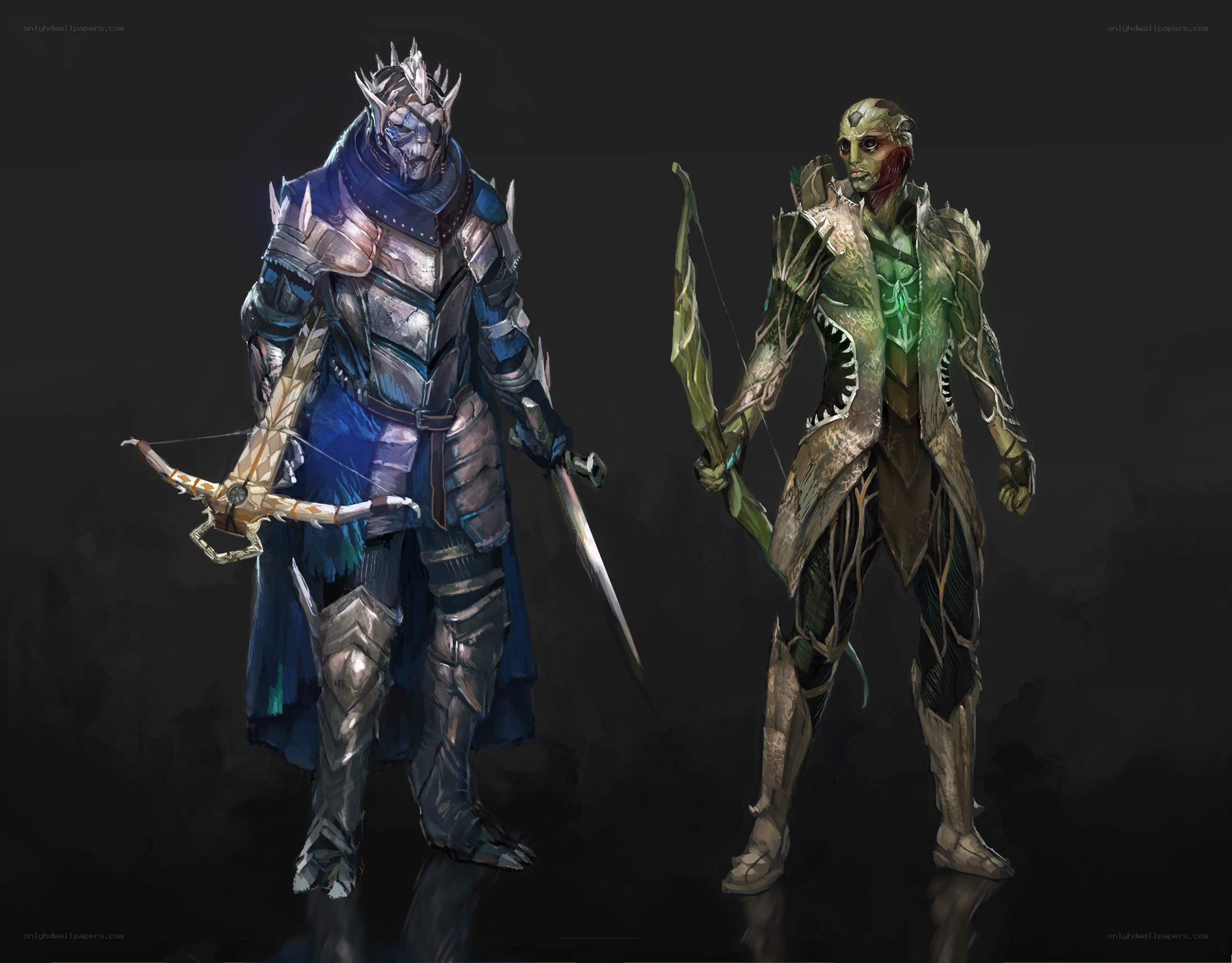 Fantasy archer characters