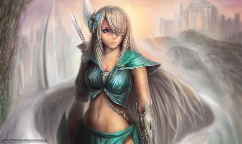 fantasy archer woman