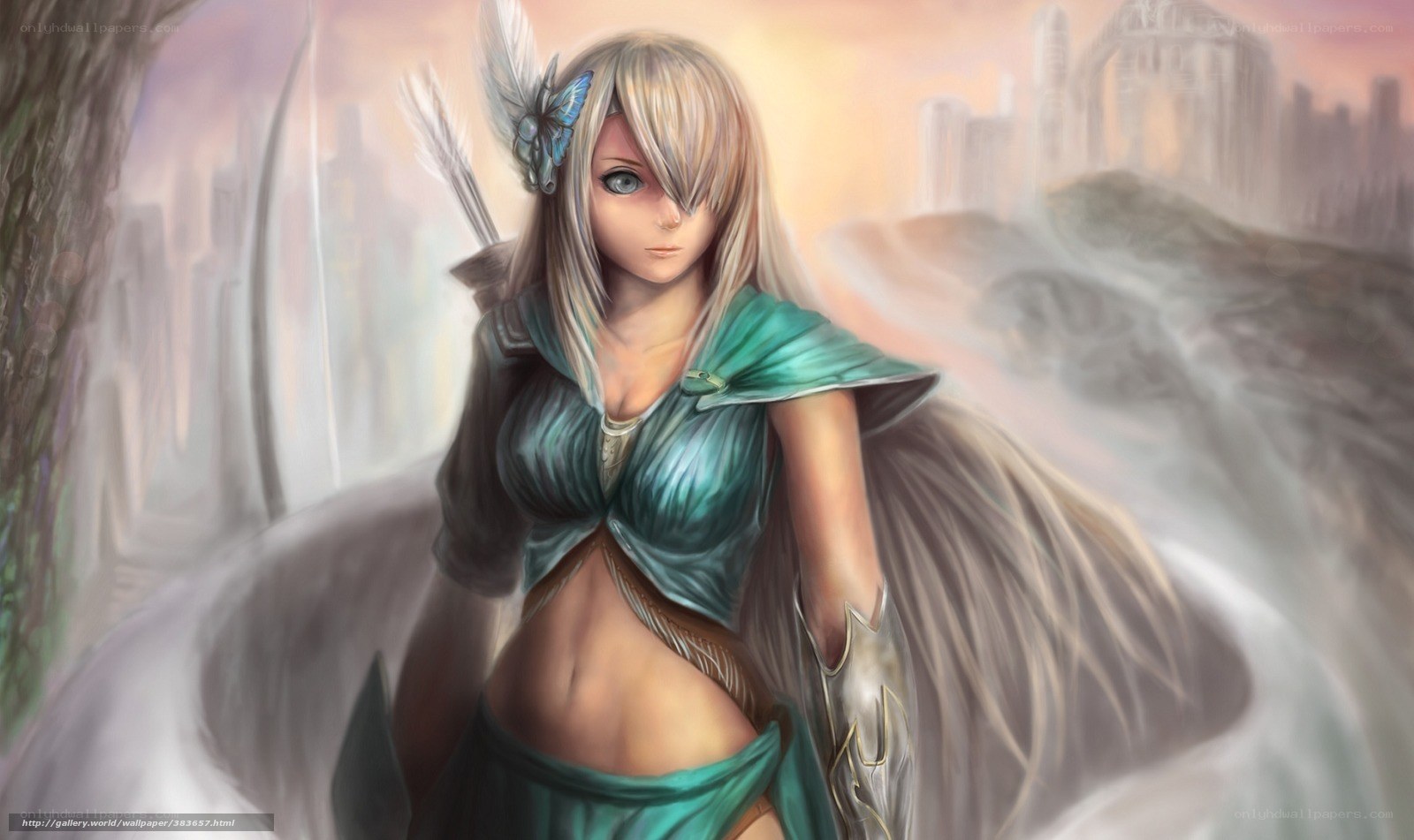 fantasy archer woman