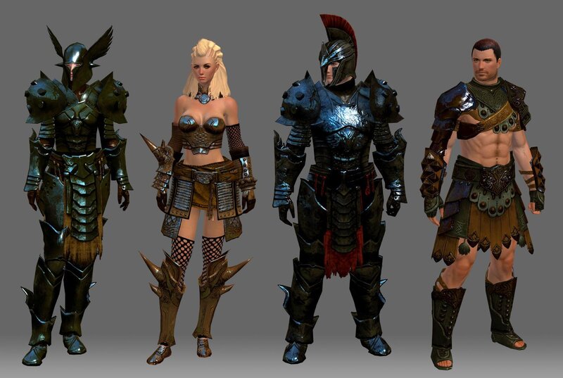 fantasy armor character designs