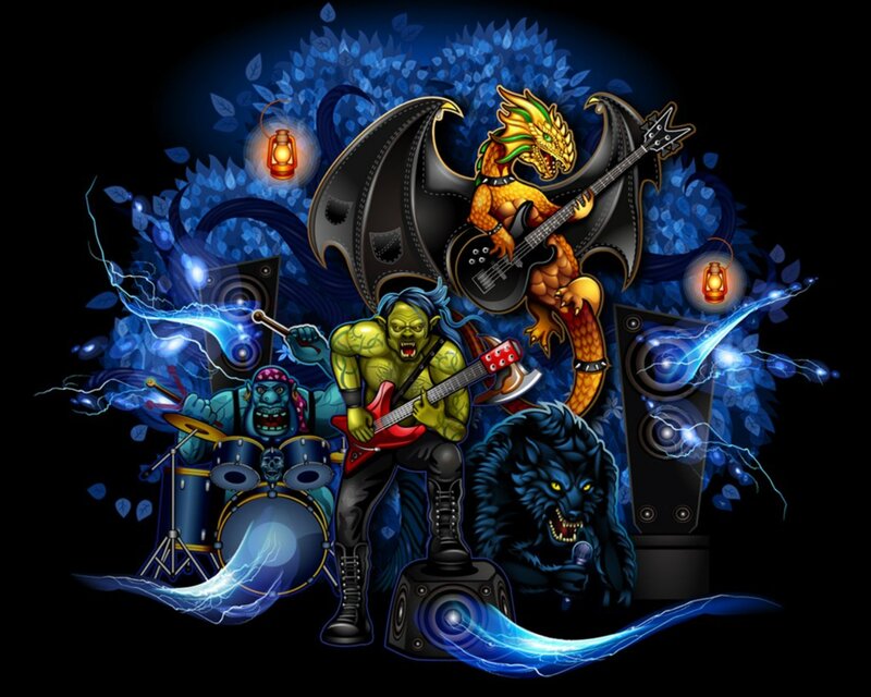 Fantasy Band Performing