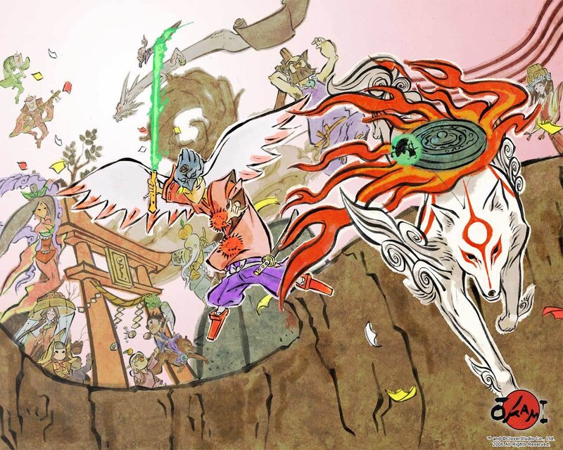 fantasy battle with fox spirit