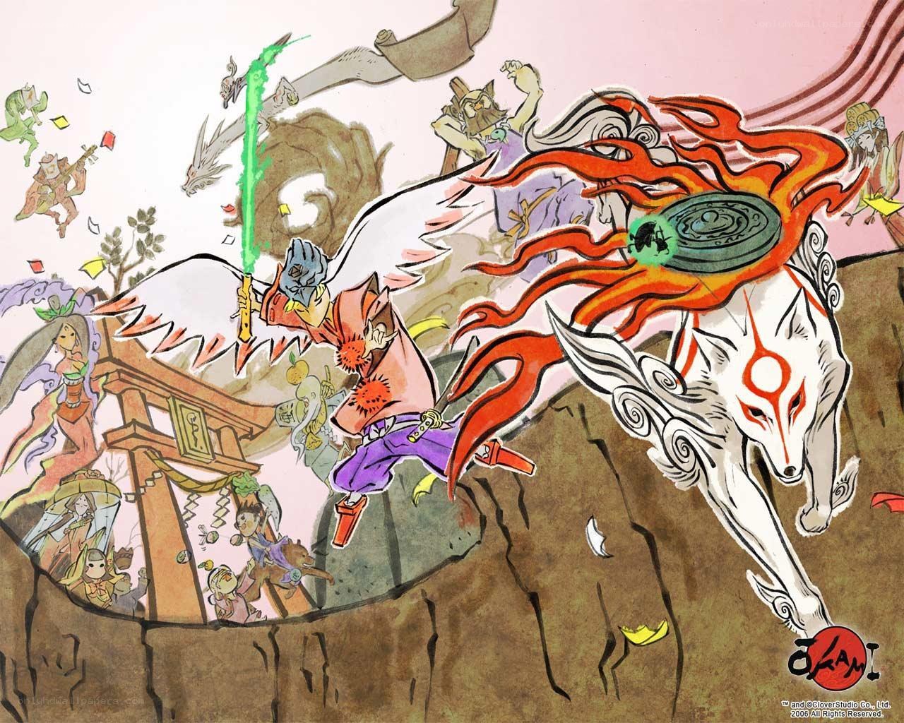 fantasy battle with fox spirit
