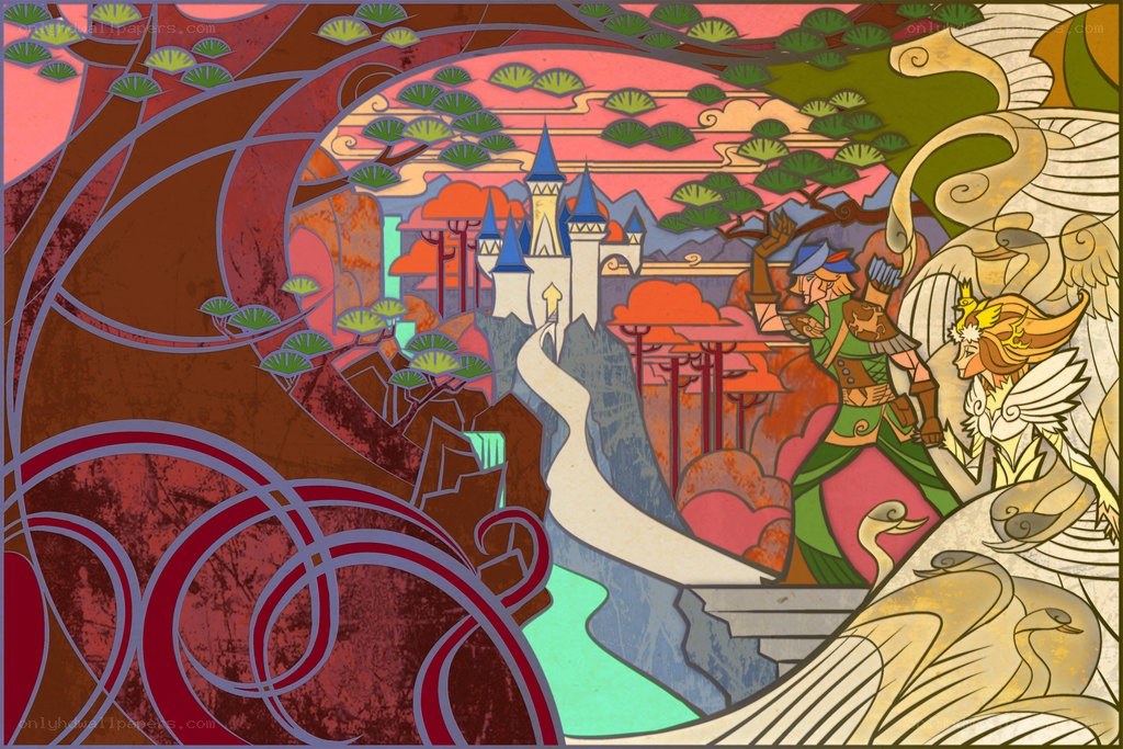 Fantasy castle journey