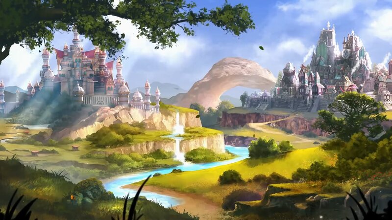 Fantasy Castles Landscape