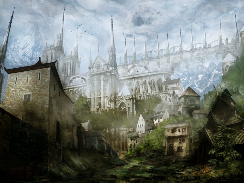 Fantasy Cathedral City