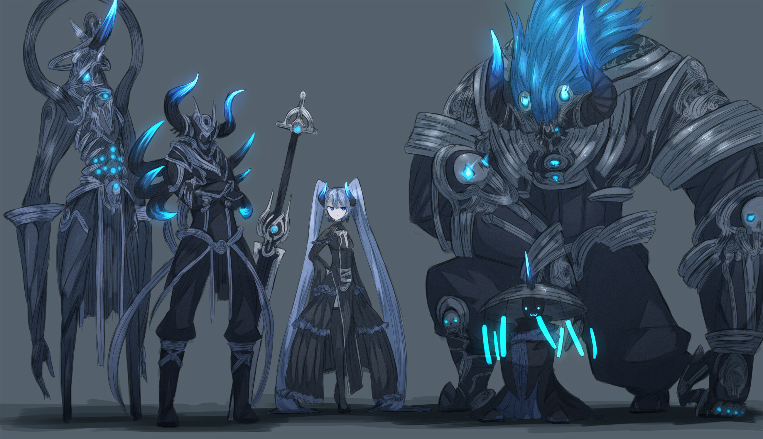 fantasy character concept art