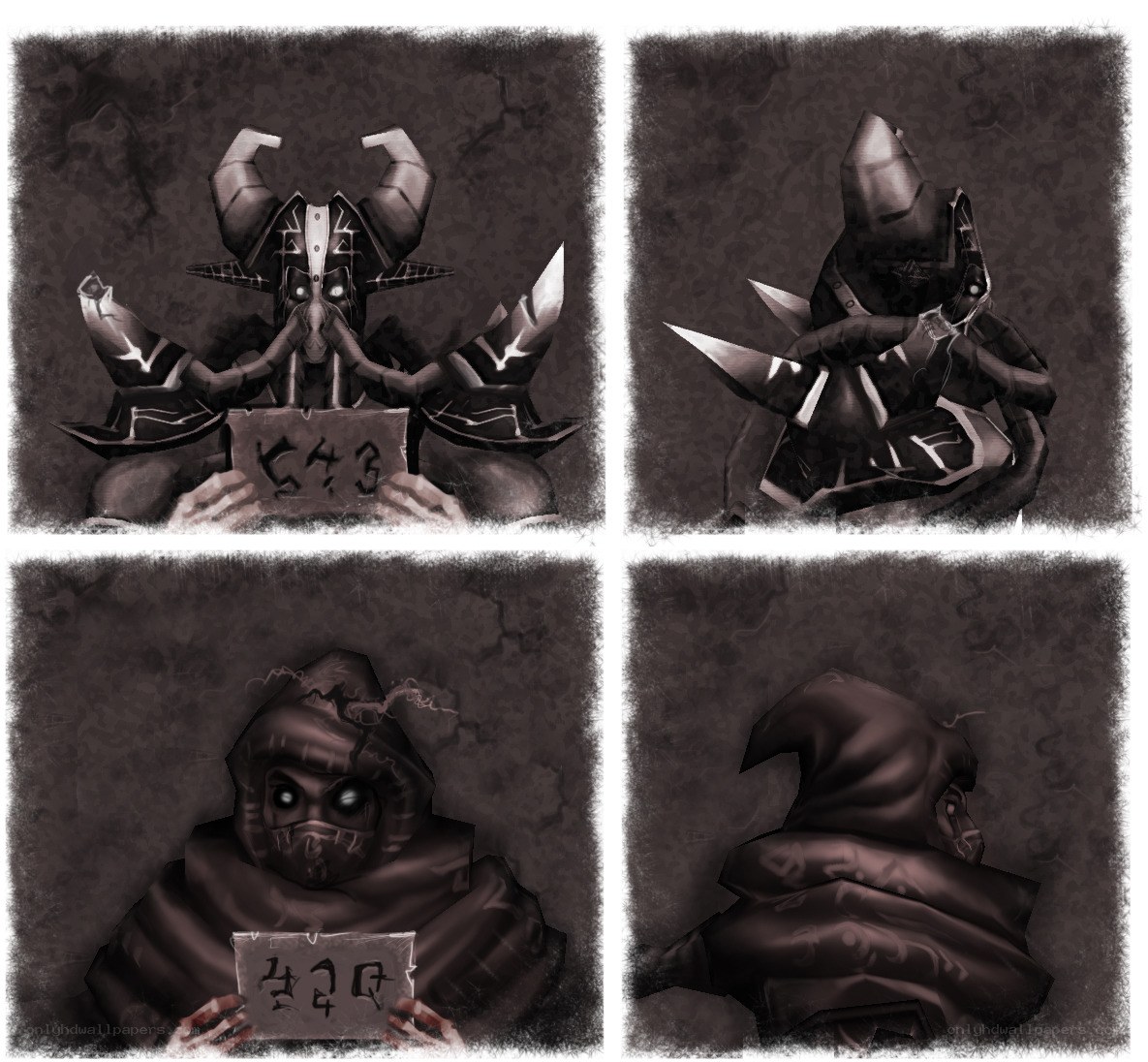 Fantasy character concept art