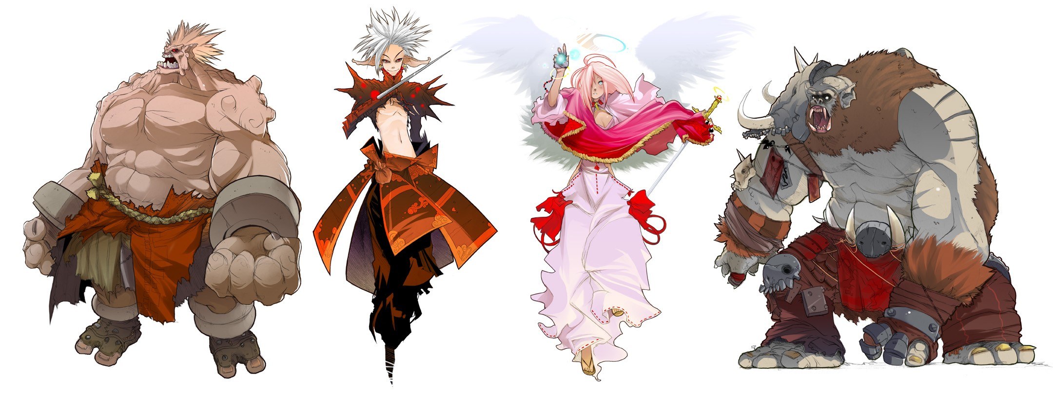 Fantasy character designs