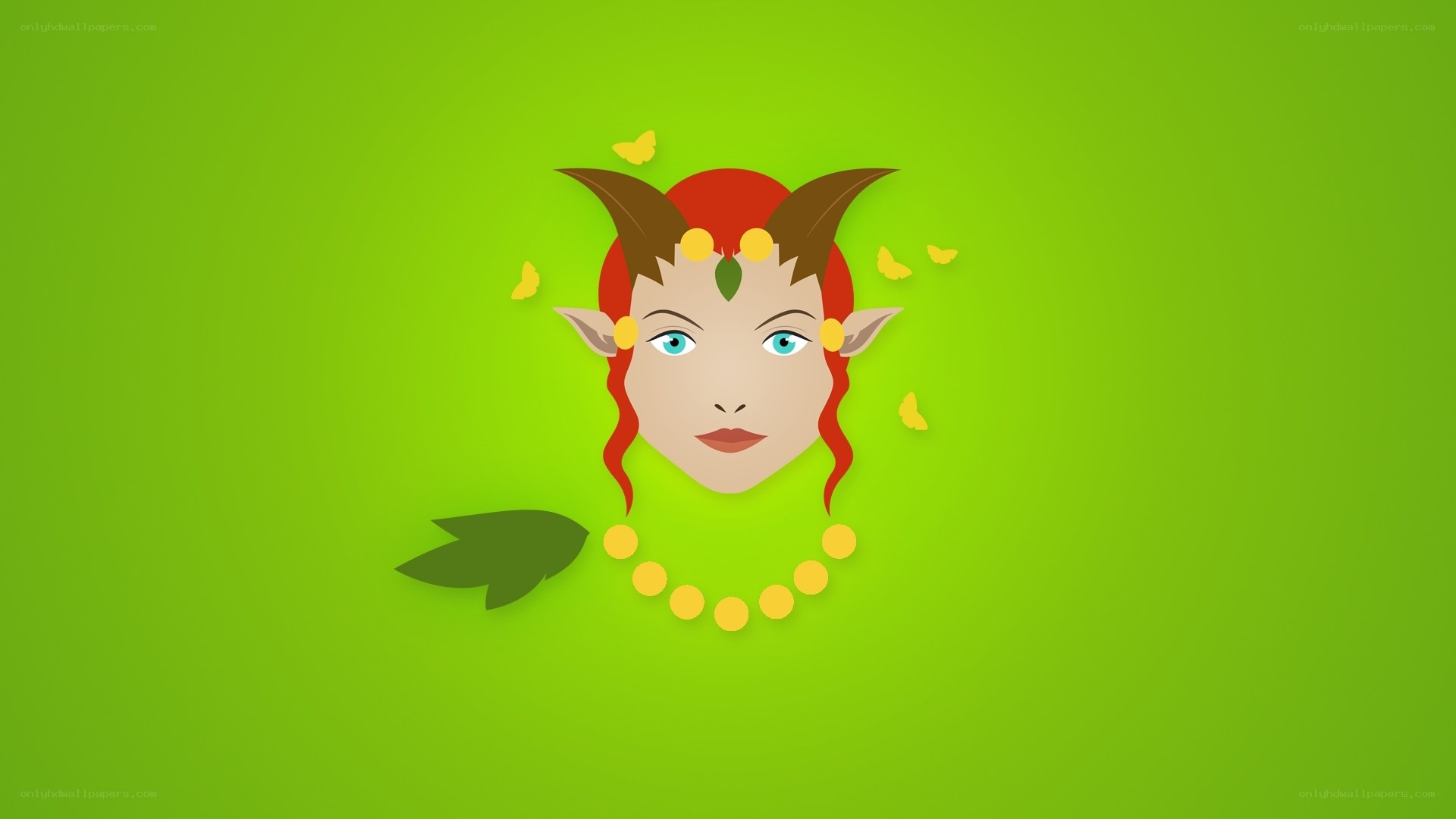 fantasy character with horns