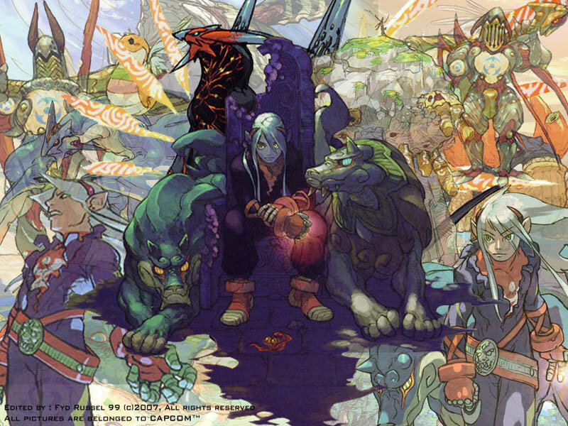 Fantasy Characters and Creatures — Purple
