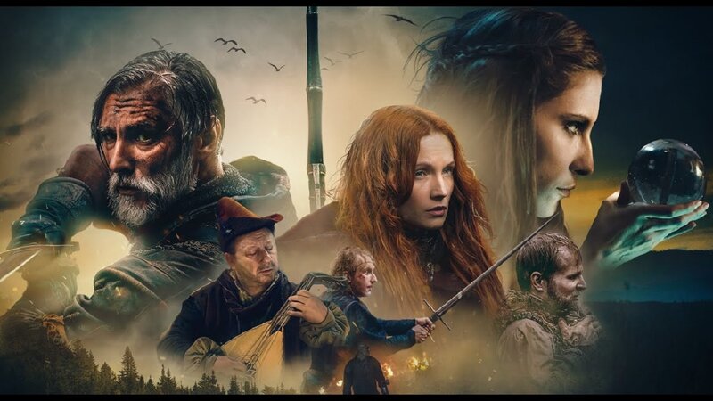 Fantasy Characters Collage — Brown