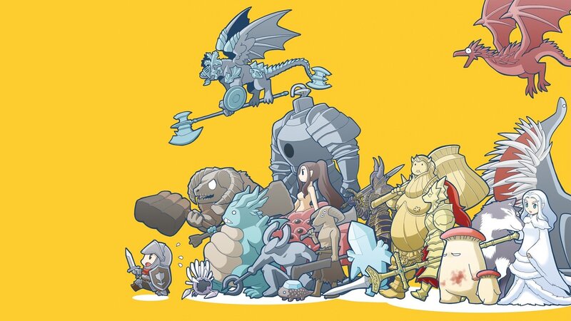 Fantasy Characters Group — Yellow