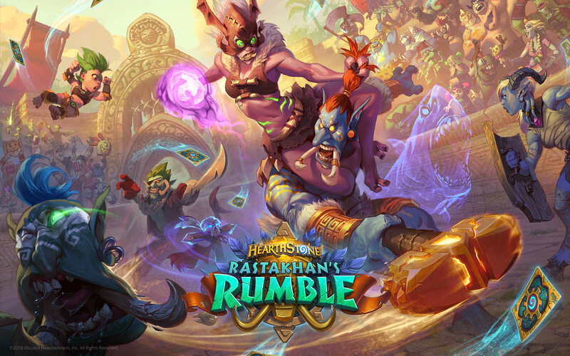 Fantasy Characters in Battle — Purple, Chaotic