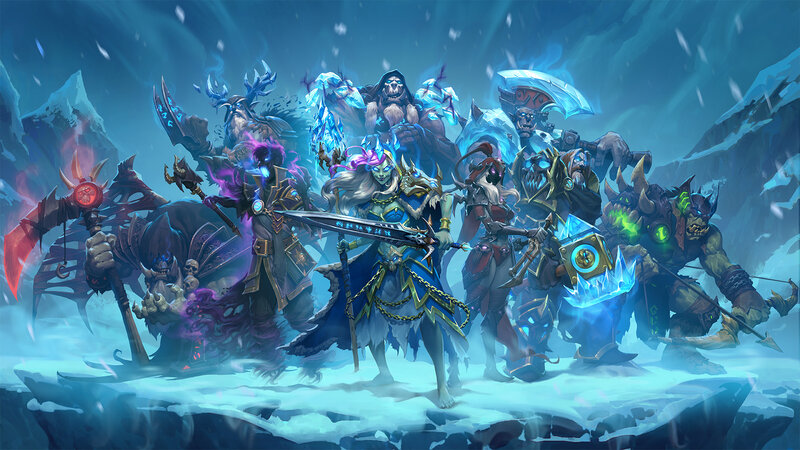 Fantasy Characters in Ice