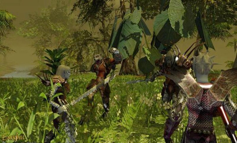 Fantasy Characters in Jungle