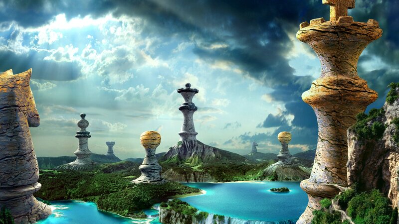 fantasy chess landscape