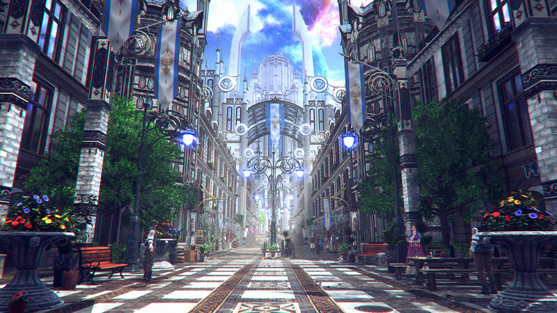 Fantasy City Street