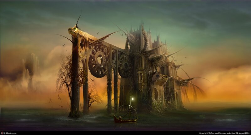 Fantasy Clockwork Structure