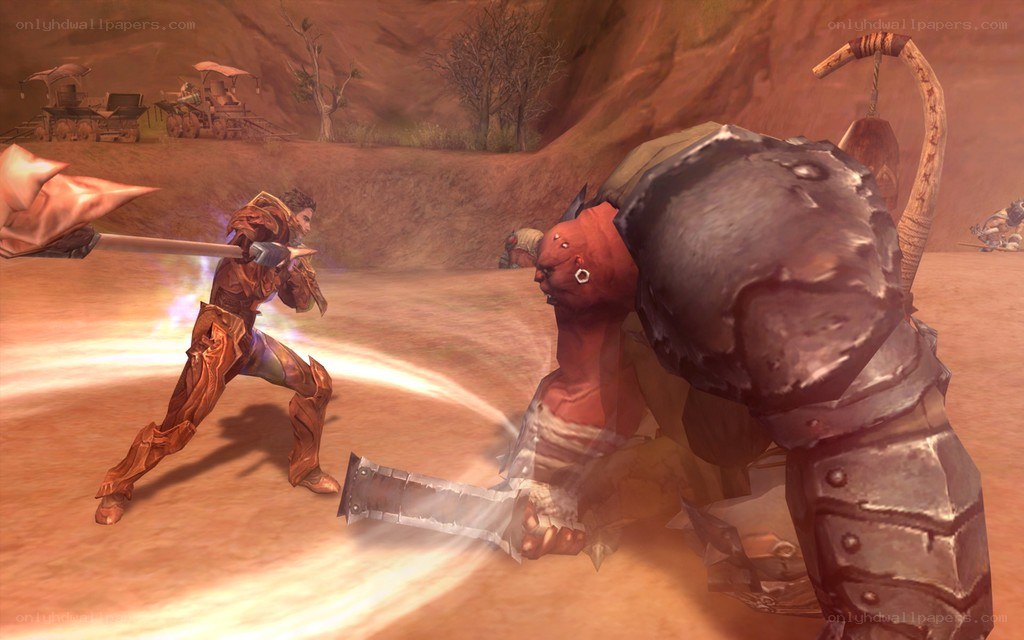 Fantasy combat scene