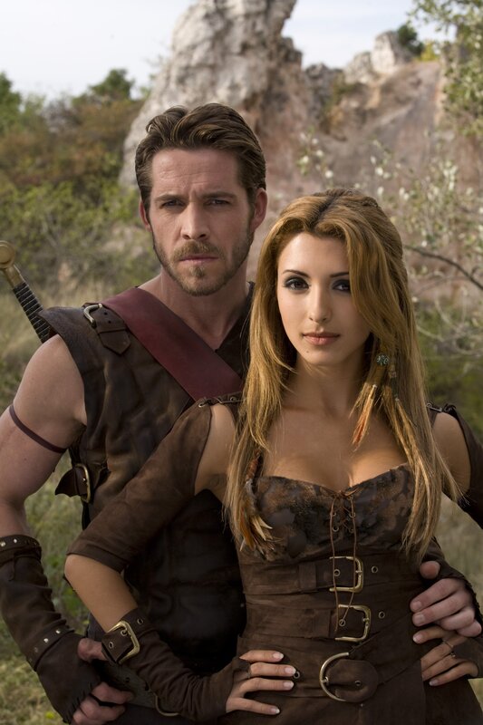 fantasy couple in armor