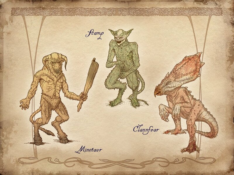 Fantasy creature designs