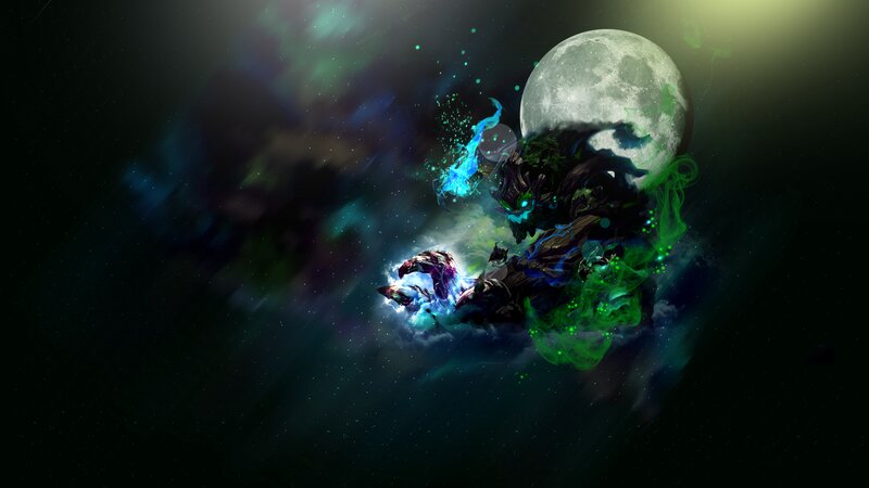 Fantasy Creature in Space