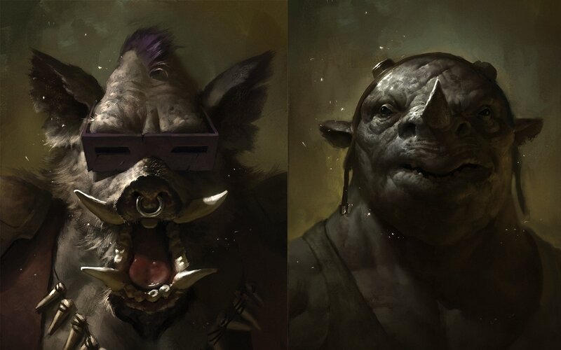 Fantasy creature portraits