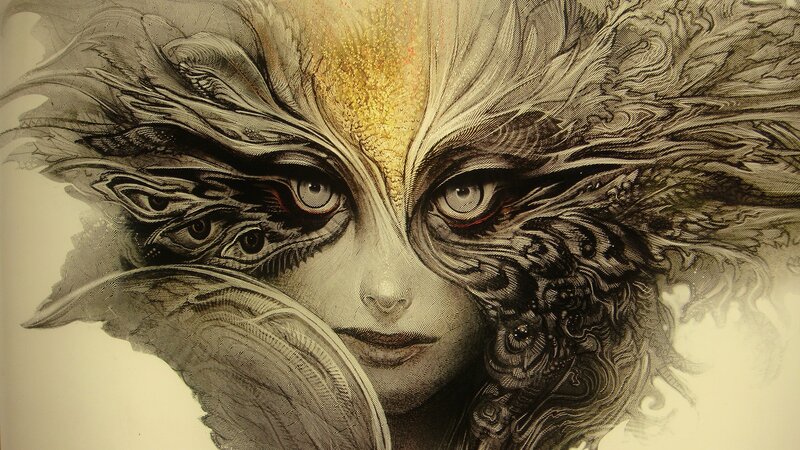 fantasy creature with multiple eyes