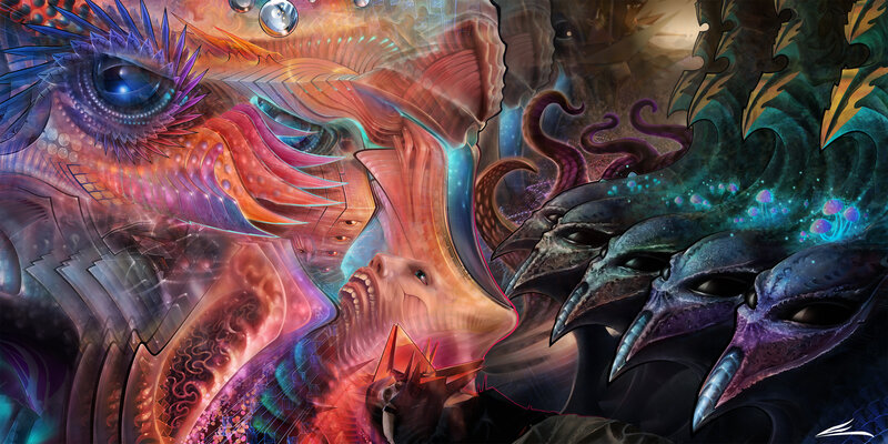 Fantasy Creatures and Face