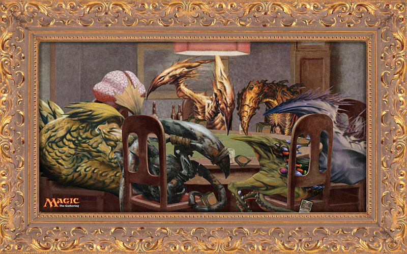 Fantasy Creatures at Table