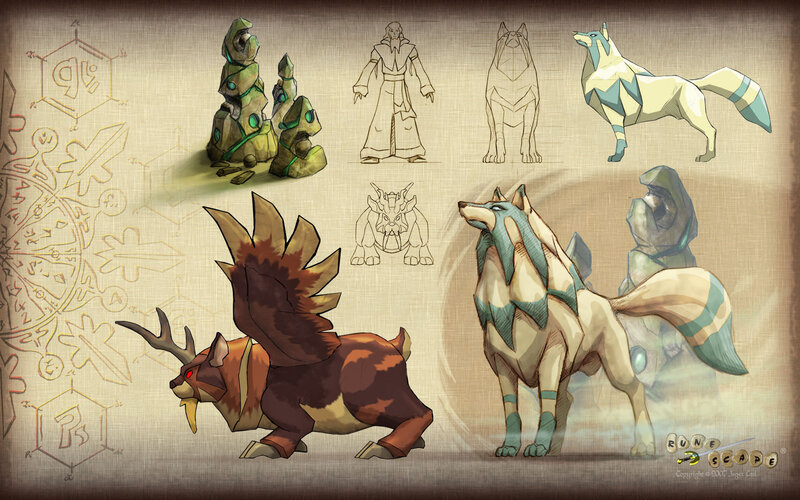Fantasy Creatures Concept Art