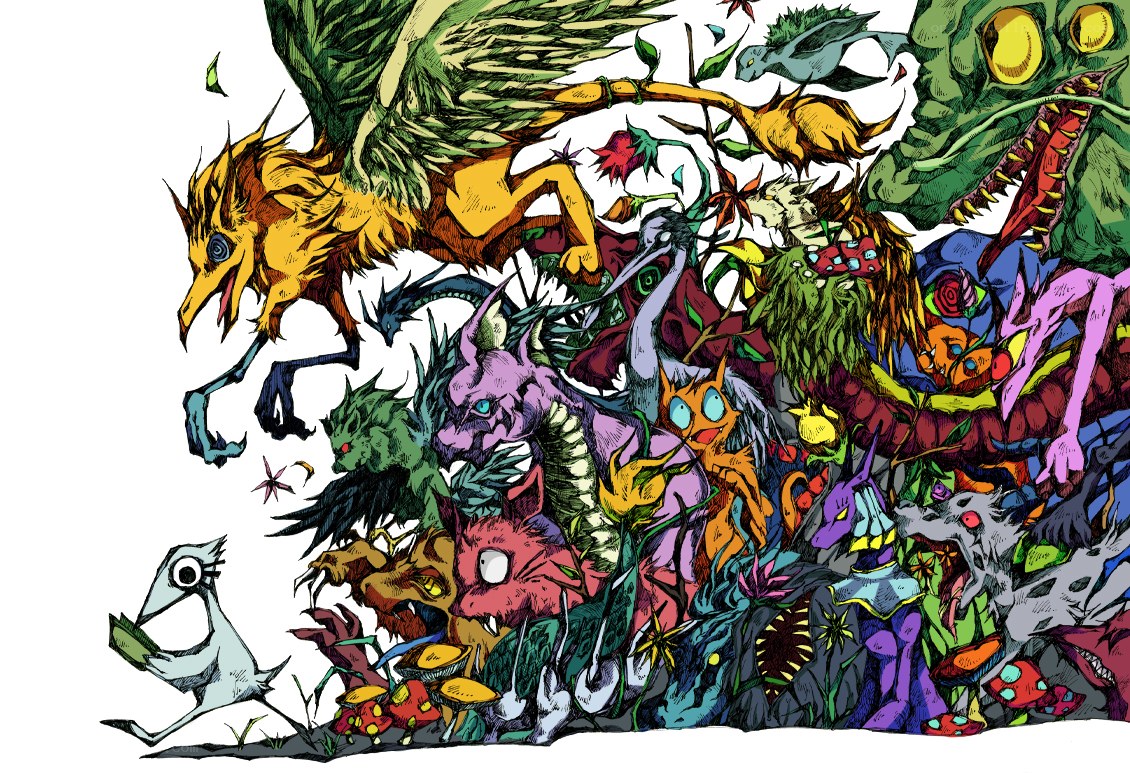 fantasy creatures gathering