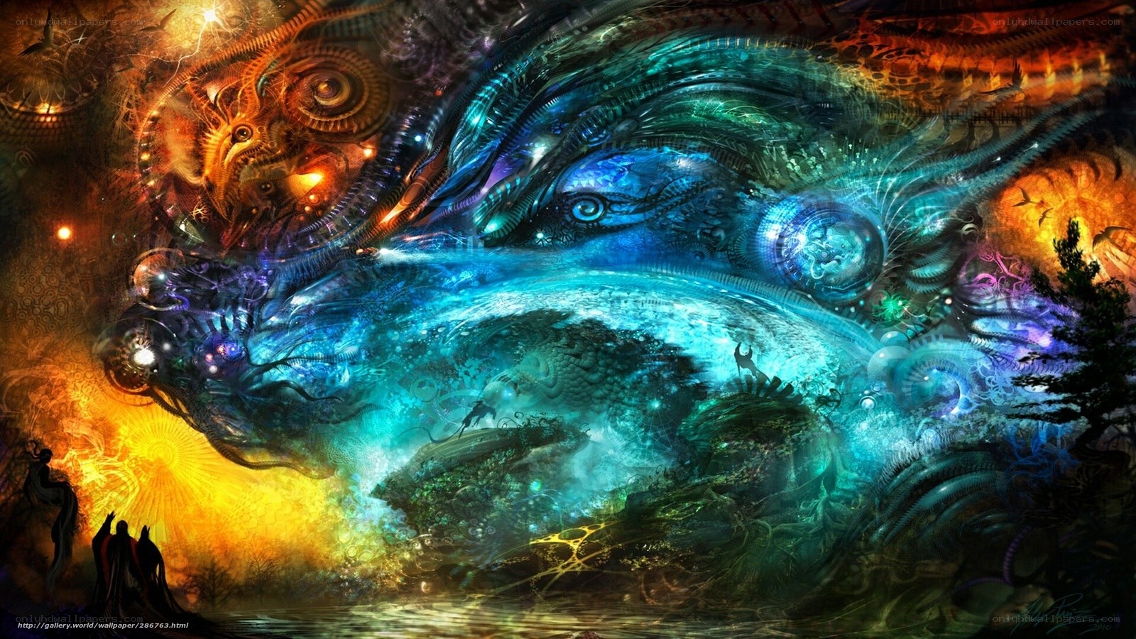 Fantasy dragon artwork