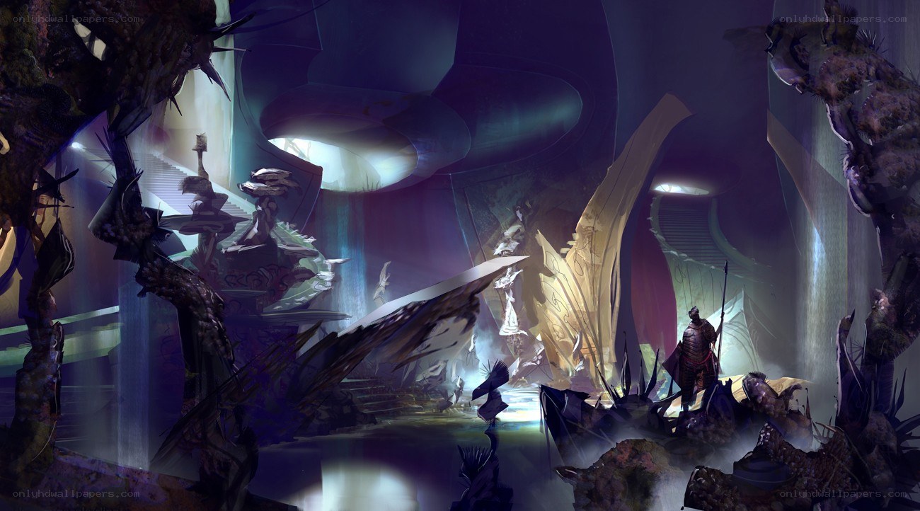 fantasy dungeon concept art