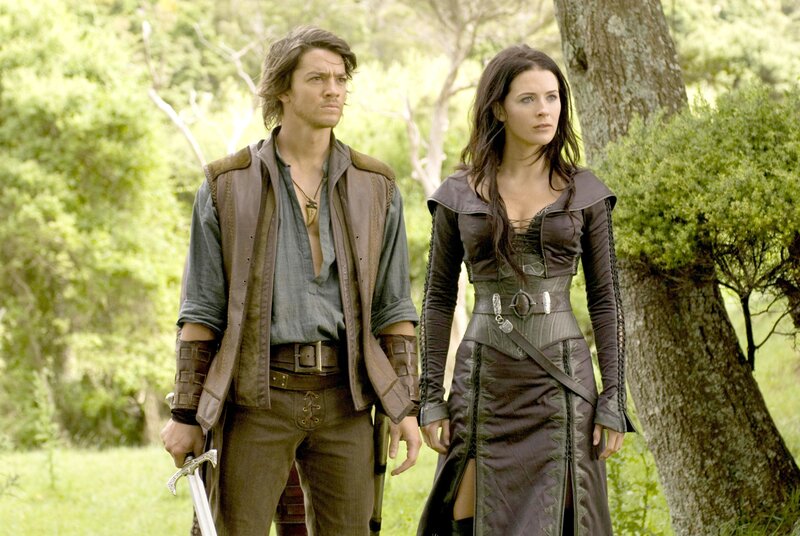fantasy duo in forest