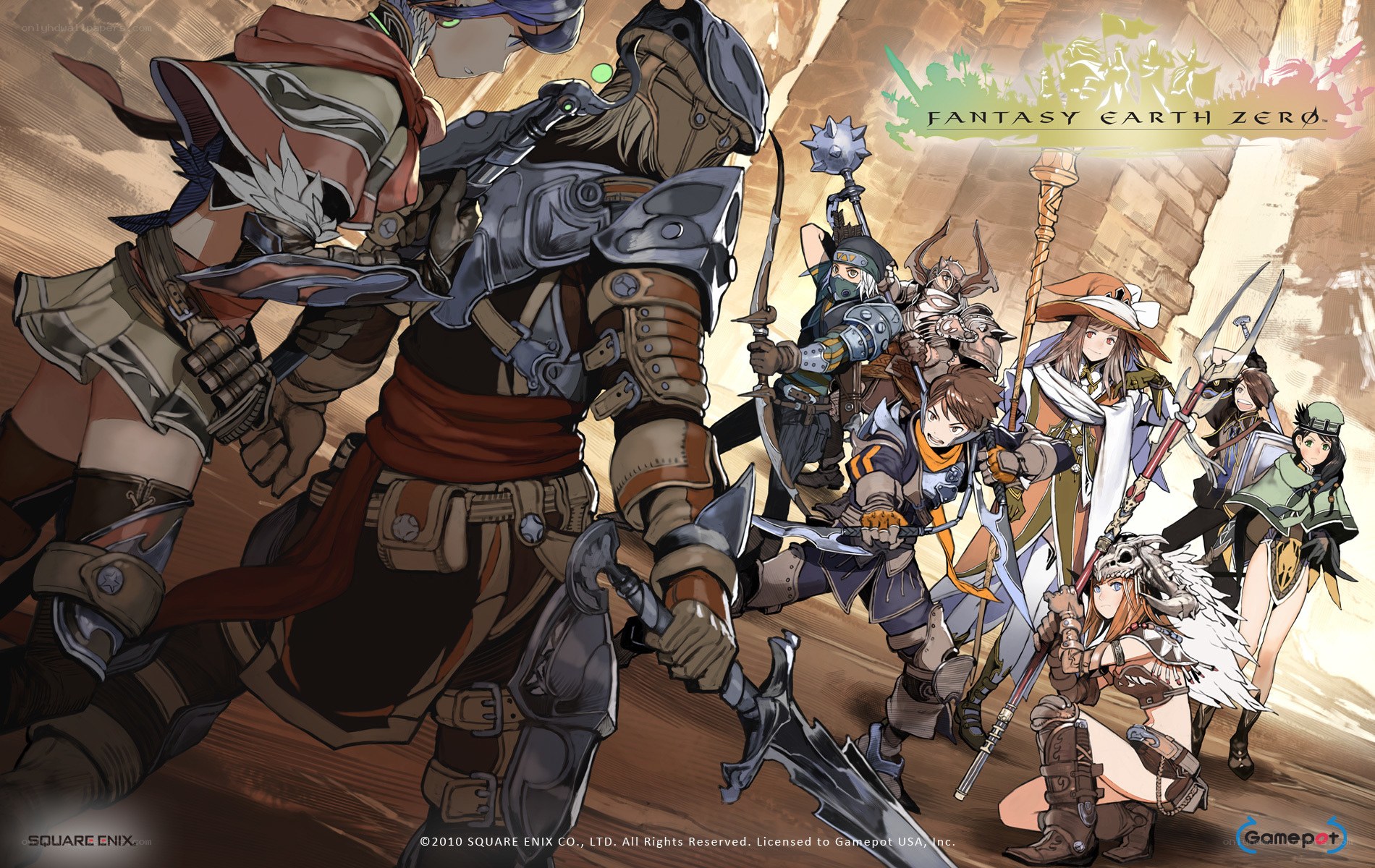 Fantasy Earth Zero characters